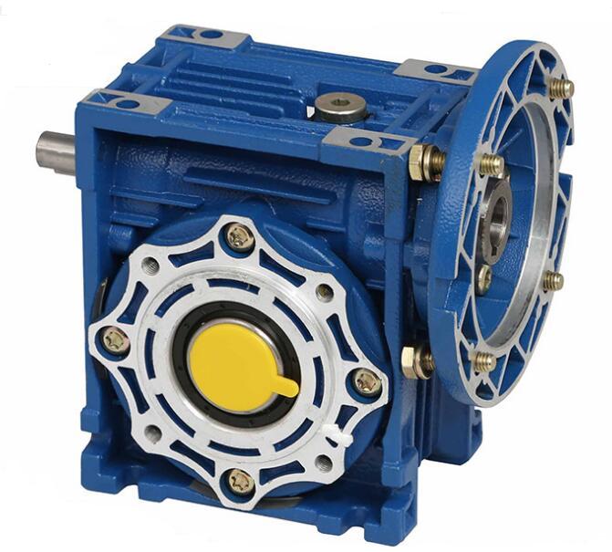 鋁殼蝸輪蝸桿減速機(jī) 藍(lán)色